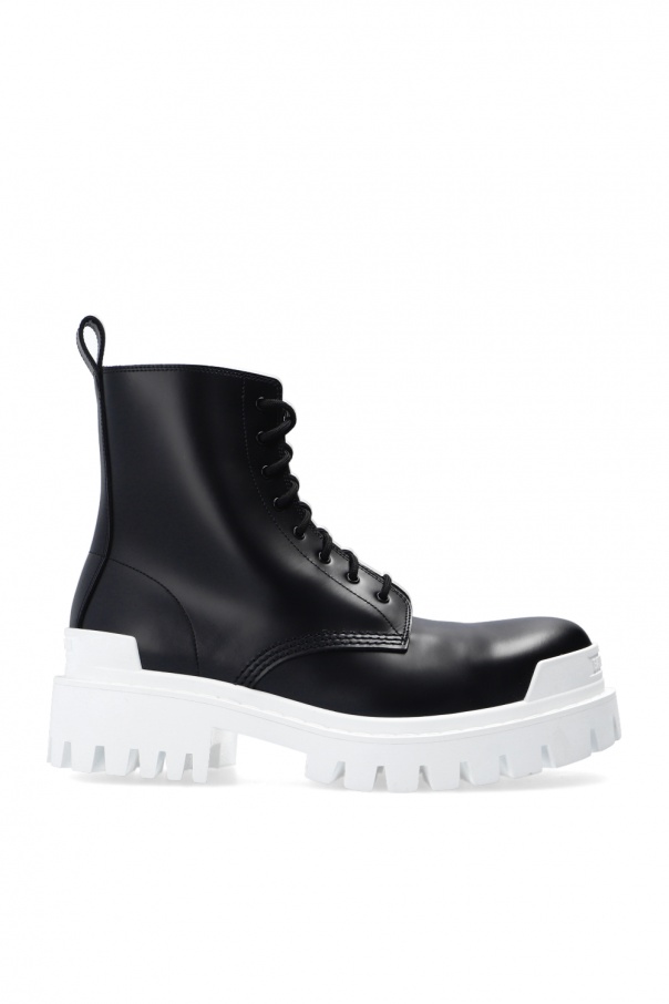 Balenciaga ‘Strike’ leather boots